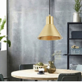 Candelabro de cobre com luz de decoração moderna para casa